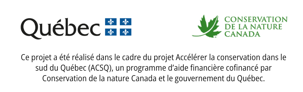 Accélérer la conservation dans le sud du Québec (ACSQ)